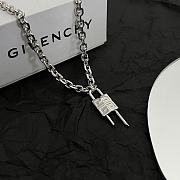 Givenchy Small Lock Necklace - 5