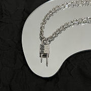Givenchy Small Lock Necklace - 3