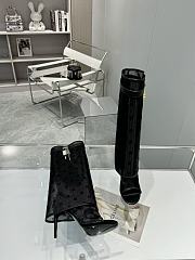 Givenchy Shark Lock Stiletto sandal boots - 4
