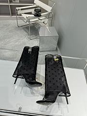 Givenchy Shark Lock Stiletto sandal boots - 2