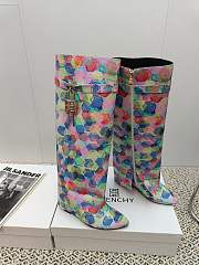 Givenchy Shark Lock Boots Multicolor - 1