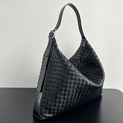 Bottega Veneta Traveller Hobo Black Bag - 58x46x10cm - 5