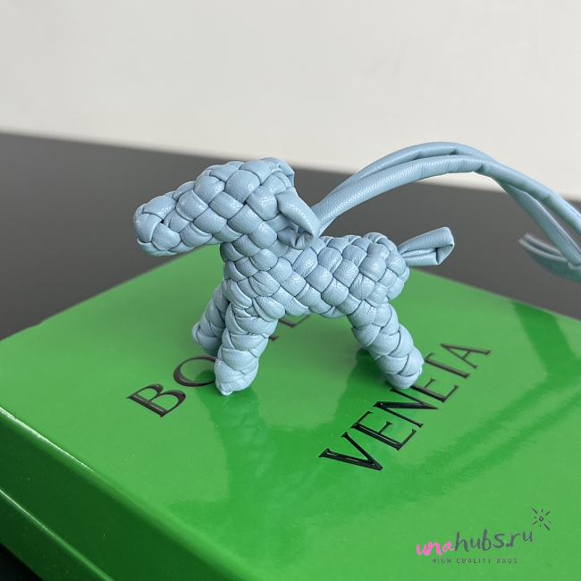Bottega Veneta Dog Charm in Blue - 1