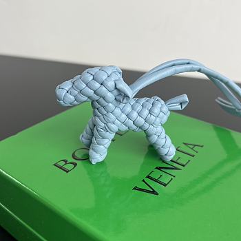 Bottega Veneta Dog Charm in Blue