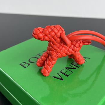 	 Bottega Veneta Dog Charm in Orange