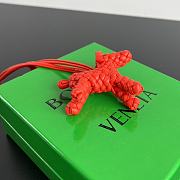 	 Bottega Veneta Dog Charm in Orange - 5