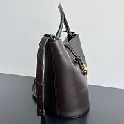 Bottega Veneta Liberta Bucket Bag In Brown - 30x18x18cm - 6