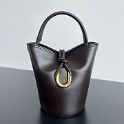 	 Bottega Veneta Liberta Small Bucket Bag In Brown - 22x18x15cm - 1