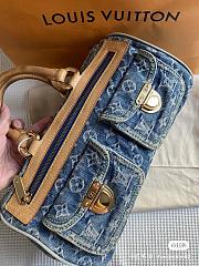 Louis Vuitton Speedy 30 Blue Monogram Denim - 4