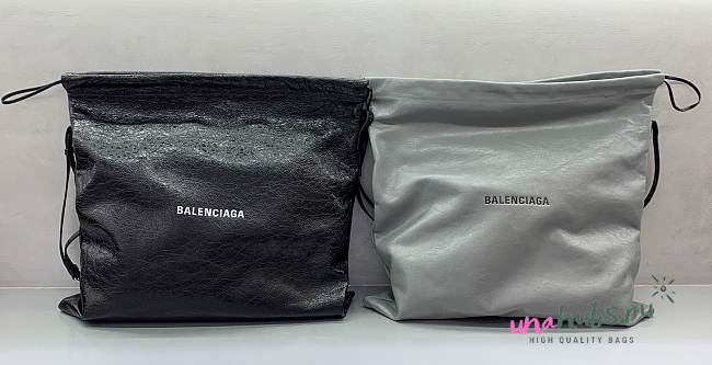 Balenciaga Shopper Dust Bag Crossbody Pouch Large in Grey - 47x46x1cm - 1