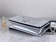 Diorama Silver&Gold Shoulder Bag - 19cm - 5