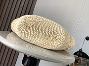 Loewe Black Natural Iraca Palm Medium Anagram Basket Tote - 46x24x15cm - 5