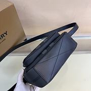 	 Burberry Paddy Compact Black Crossbody Bag - 22.5 x 6 x 16cm - 3