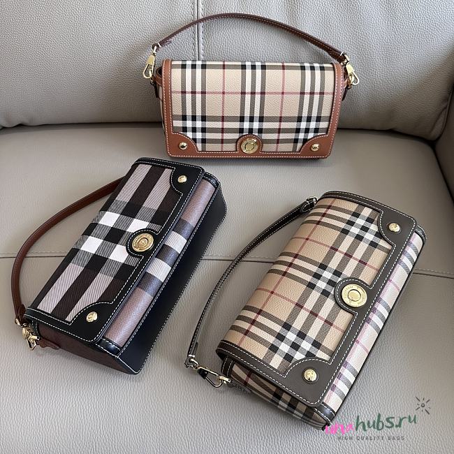 Burberry Top Handle Note Bag - 24 x 8 x 14cm - 1