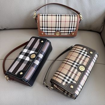 Burberry Top Handle Note Bag - 24 x 8 x 14cm