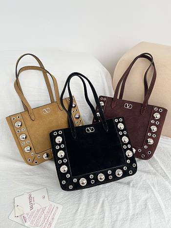 VALENTINO GARAVANI NELLCÔTE VLOGO SIGNATURE TOTE - 21 X 16 X 5 cm