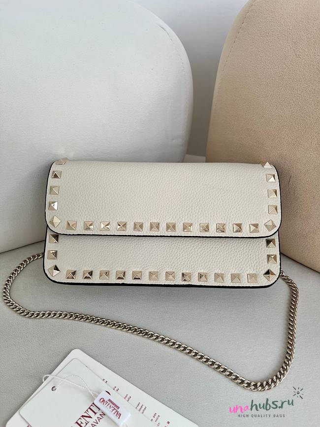 	 Valentino Garavani Vring White Bag - 21x611cm - 1