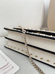 	 Valentino Garavani Vring White Bag - 21x611cm - 5