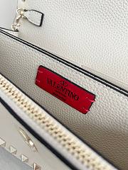 	 Valentino Garavani Vring White Bag - 21x611cm - 4