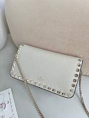 	 Valentino Garavani Vring White Bag - 21x611cm - 3