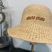 Miu Miu Woven fabric bucket hat  - 2