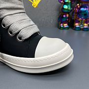 Rick Owens Black Hollywood Jumbo Lace Puffer Sneaks - 6