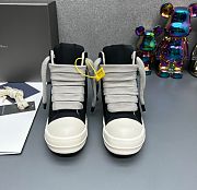 Rick Owens Black Hollywood Jumbo Lace Puffer Sneaks - 3