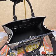 Dolce & Gabbana logo-embroidered Denim Tote Bag 31*27*15cm  - 6