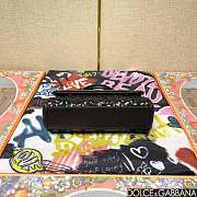 	 Dolce & Gabbana Small Silicy Black Sequins Handbag -18*11*6cm - 4