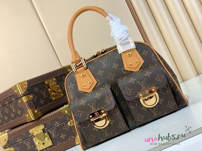 Louis Vuitton Monogram Manhattan Handbag - 30x12x20cm - 1