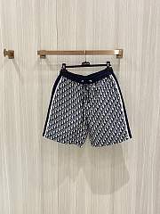 Dior Shorts Blue Oblique  - 1