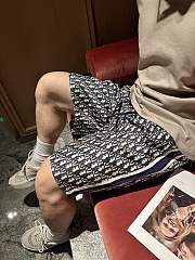 Dior Shorts Blue Oblique  - 2