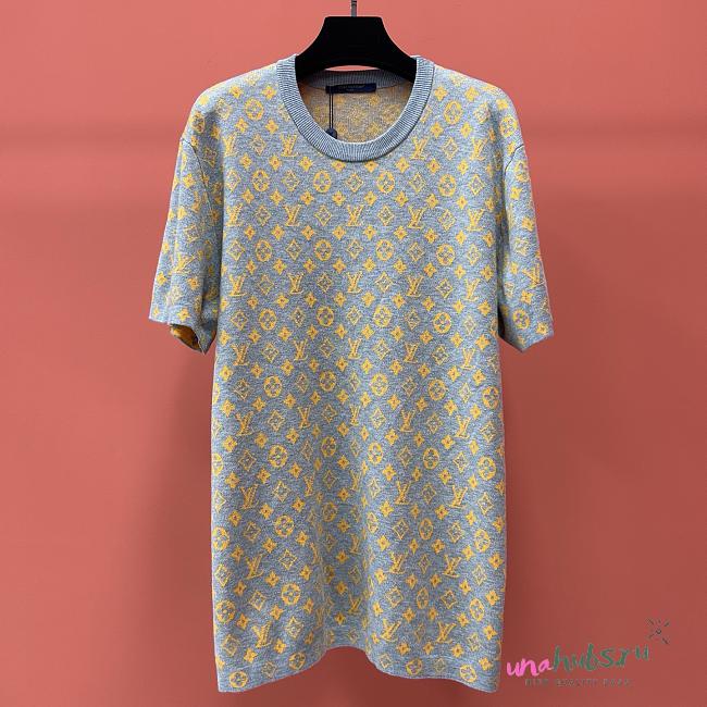 Louis Vuitton Monogram Grey knitted shirt - 1