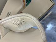 Casablanca Embroidered Terry Slider - 6