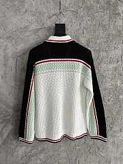 Casablanca Tennis Crochet Shacket - 4
