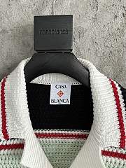 Casablanca Tennis Crochet Shacket - 2