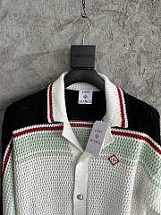 Casablanca Tennis Crochet Shacket - 3