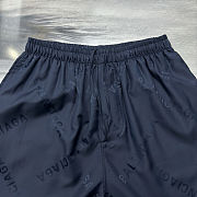Balenciaga Short Monogram In Blue - 3