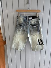 Amiri Men Denim Shorts - 6