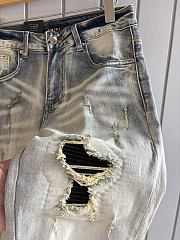 Amiri Men Denim Shorts - 5