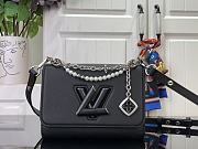Louis Vuitton Twist PM Slim Black Bag - 19 x 15 x 7 cm - 1