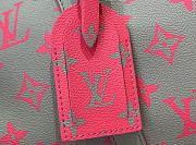Louis Vuitton Keepall Bandoulière 35 Bag Grey/Pink  - 2