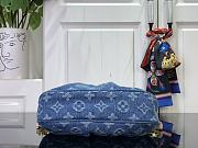 Louis Vuitton Pochette Valley Denim Monogram - 15 x 7 x 21cm - 5
