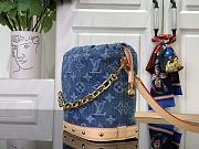 Louis Vuitton Nano Noé Denim - 17.5 x 8.8 x 20.5cm - 5