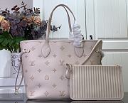 Louis Vuitton Neverfull MM Bag Monogram Empreinte Eden Color - 31 x 28 x 14 cm - 1