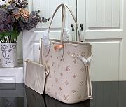 Louis Vuitton Neverfull MM Bag Monogram Empreinte Eden Color - 31 x 28 x 14 cm - 6
