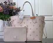 Louis Vuitton Neverfull MM Bag Monogram Empreinte Eden Color - 31 x 28 x 14 cm - 5