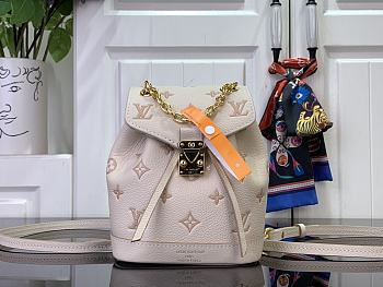 Louis Vuitton Nano Noé Backpack Monogram Empreinte Leather - 19x15x10cm