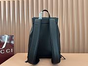 Gucci Medium backpack with Web In Black - 34x 40x 12cm - 3