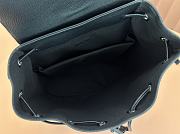 Gucci Medium backpack with Web In Black - 34x 40x 12cm - 2